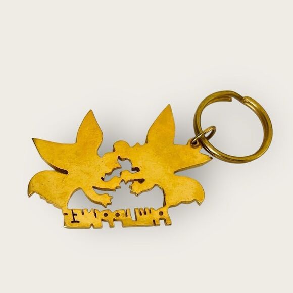 Philippines Souvenir keychain gold tone - Picture 3 of 3